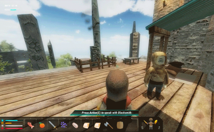 3571 project village friends survival videogame gameplay amitie survie apocalypse frappa medium